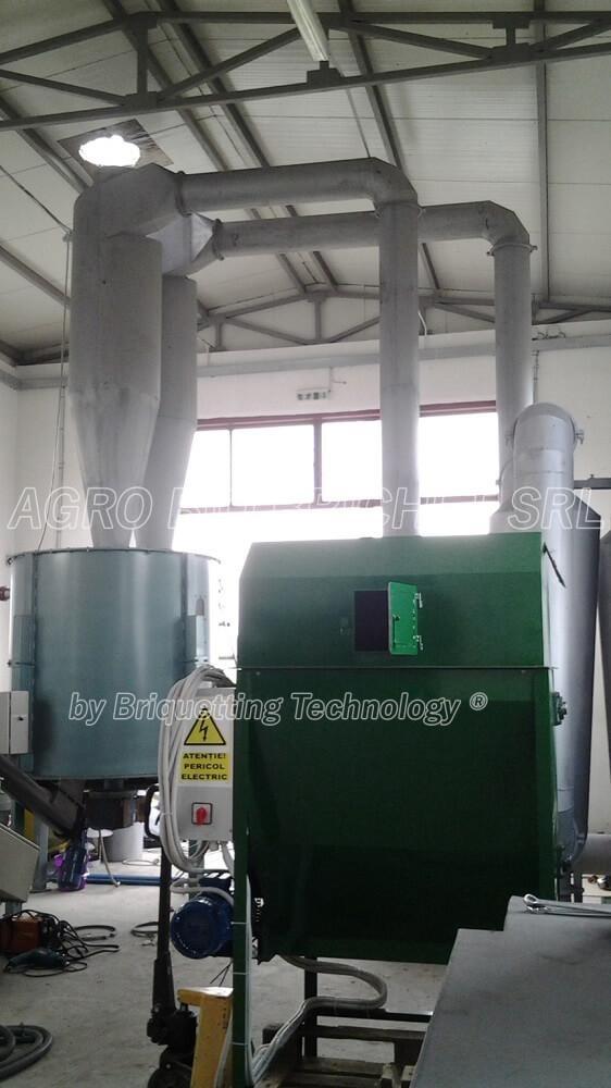 Aerodynamic straw dryer Mereni